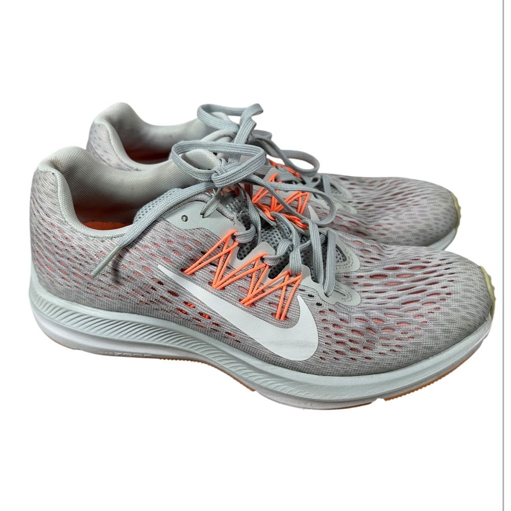 Nike Zoom Winflo Women’s Soze 8.5 Athletic Sneaker Trainer Orange Gray